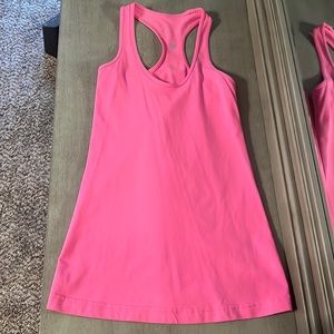 Pink lulu tank